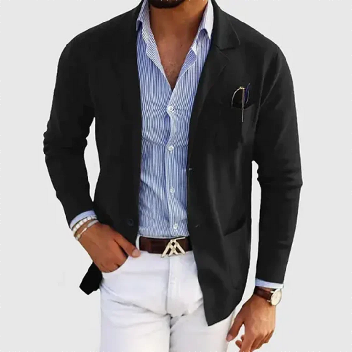 Hommes Manches Longues Blazer