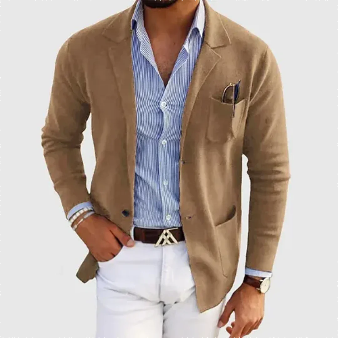 Hommes Manches Longues Blazer