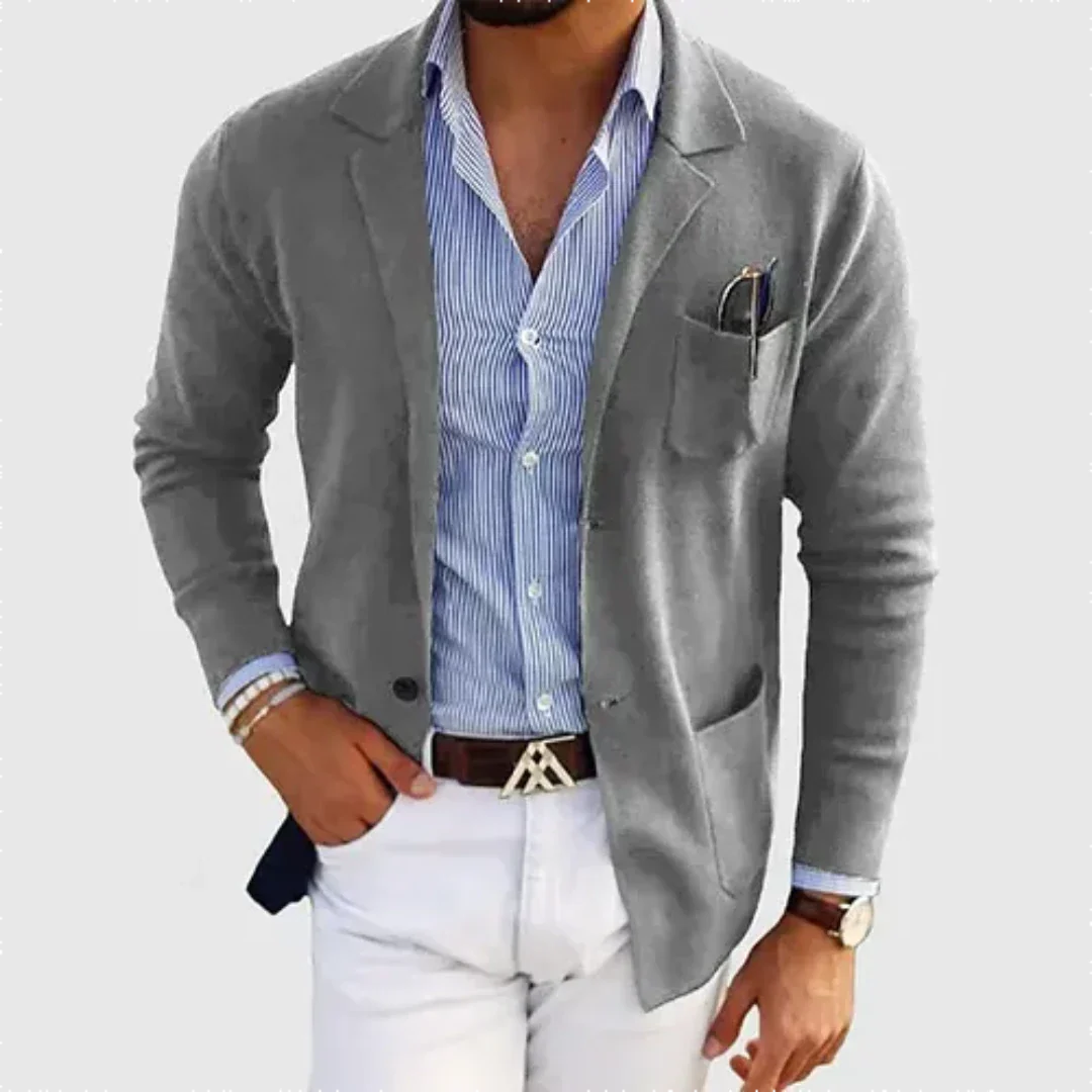 Hommes Manches Longues Blazer