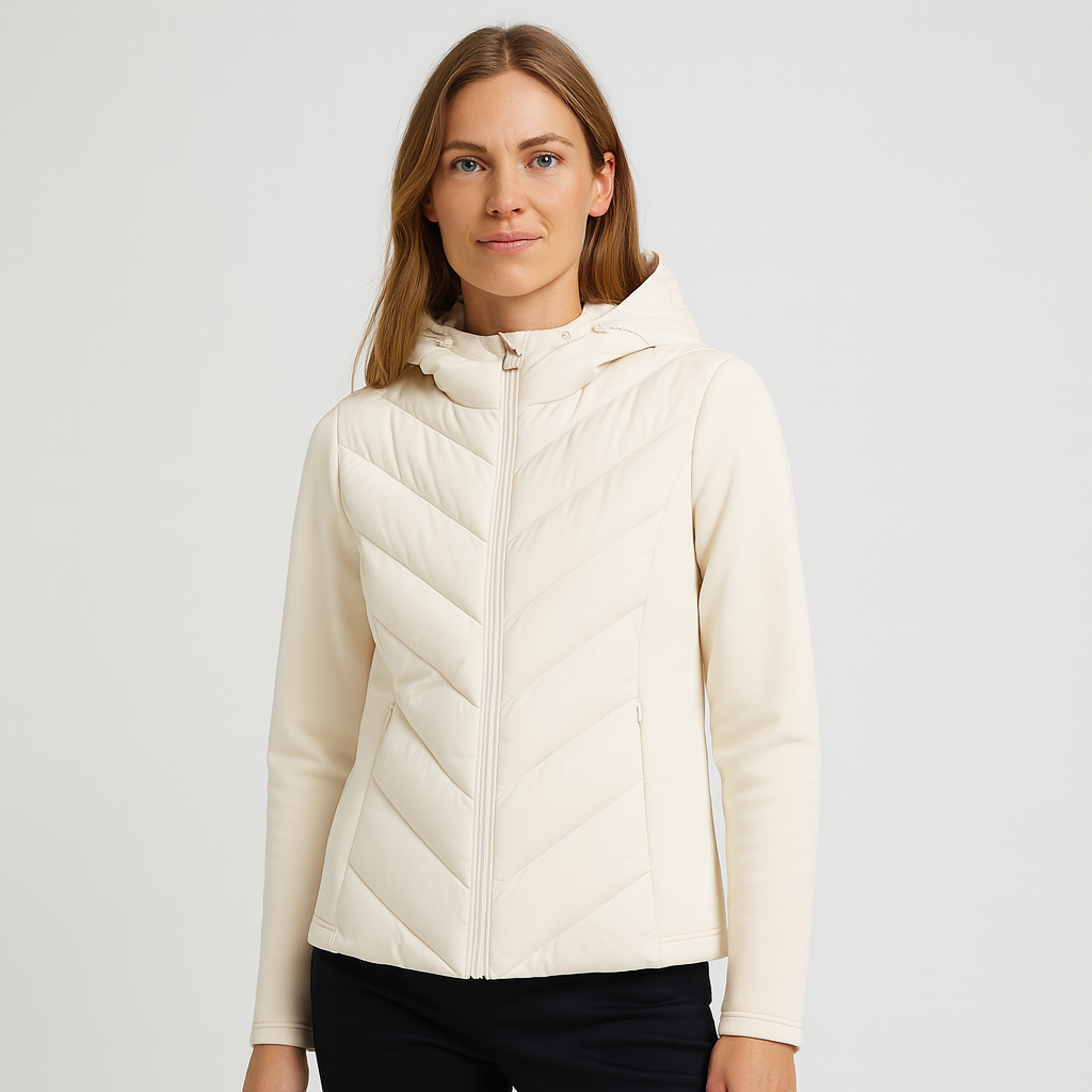 Norrskenberg | Veste softshell matelassée pour femme - Coupe-vent, déperlante