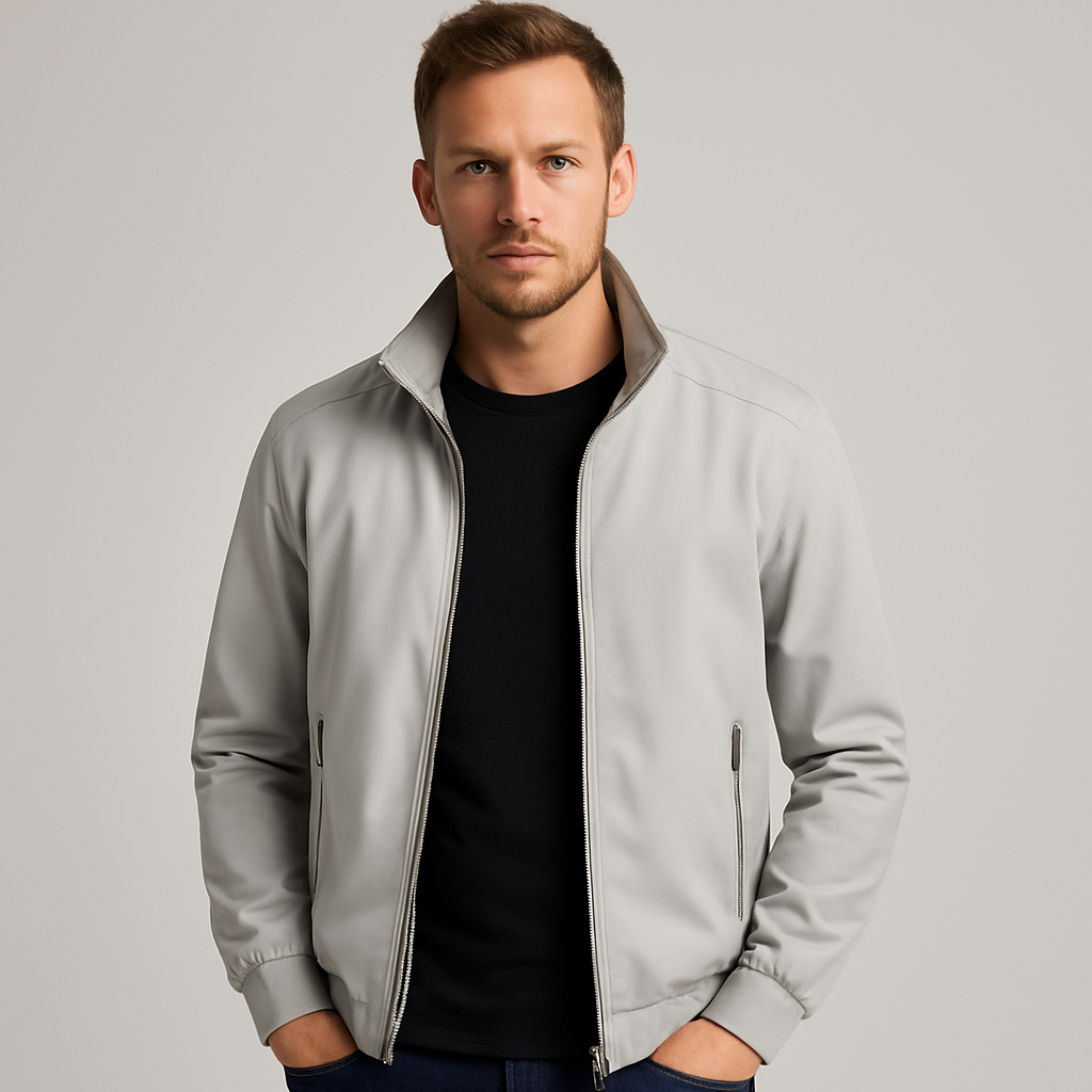 Curie Paris | Veste bomber pour homme - Imperméable et coupe-vent
