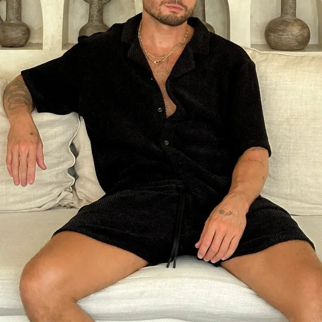 Completo Due Pezzi in Maglia Traspirante e Arieggiato per Uomo - Marin