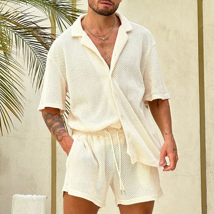Completo Due Pezzi in Maglia Traspirante e Arieggiato per Uomo - Marin