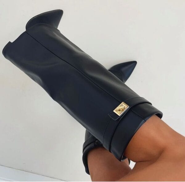 Bottes en fourrure souple