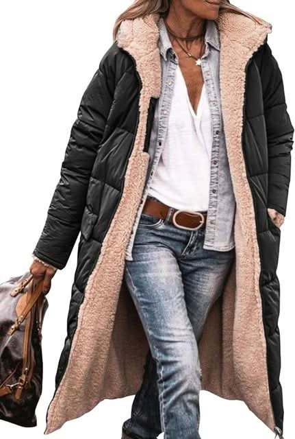 Manteau long pour femme