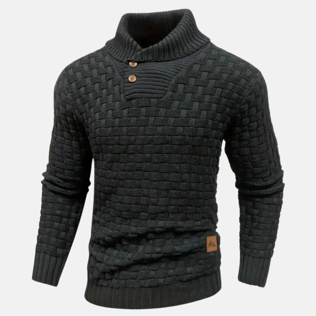 Romain – Maglione essenziale in maglia per uomo, morbido e versatile per tutti i giorni