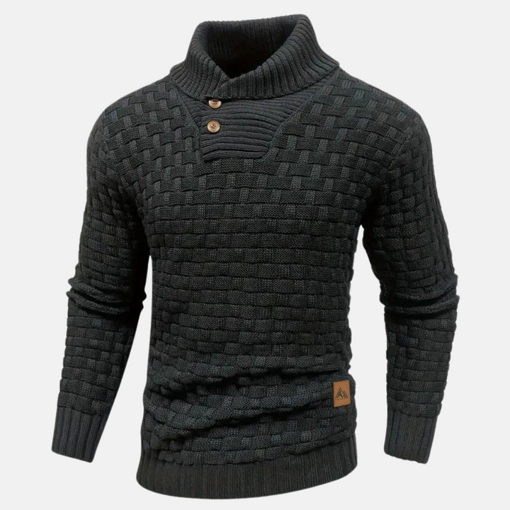 Romain – Maglione essenziale in maglia per uomo, morbido e versatile per tutti i giorni