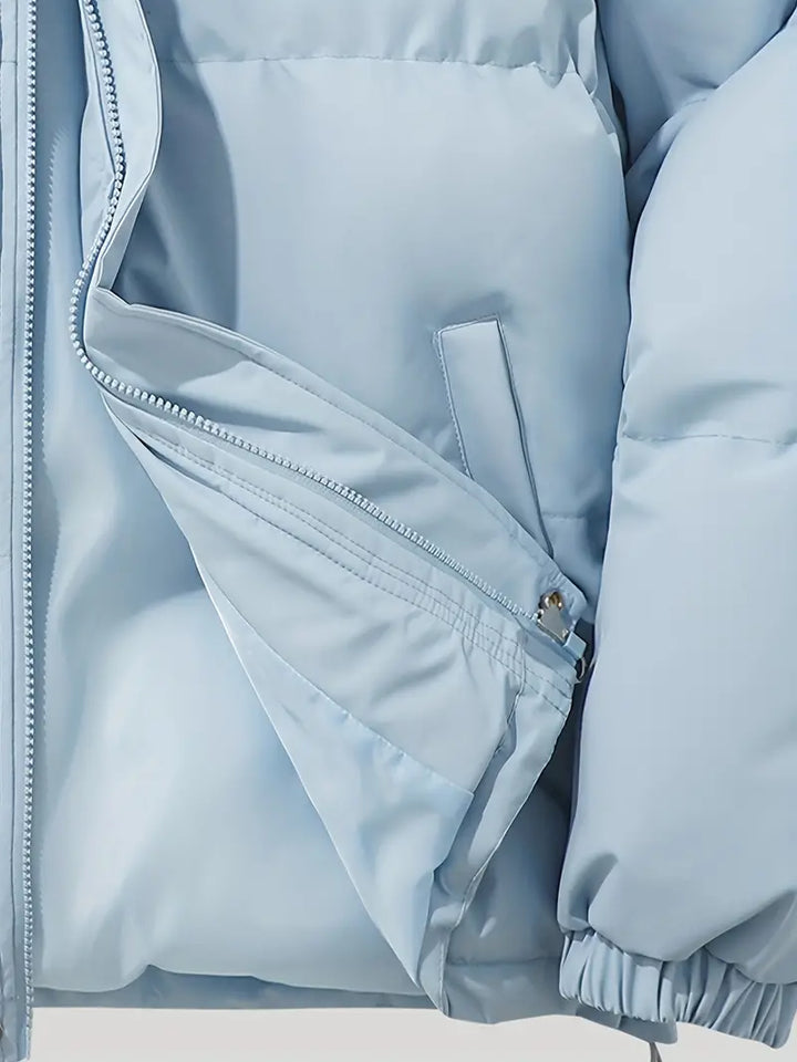 Esmée - Manteau classique et chaud avec capuche, idéal pour affronter l'hiver avec style