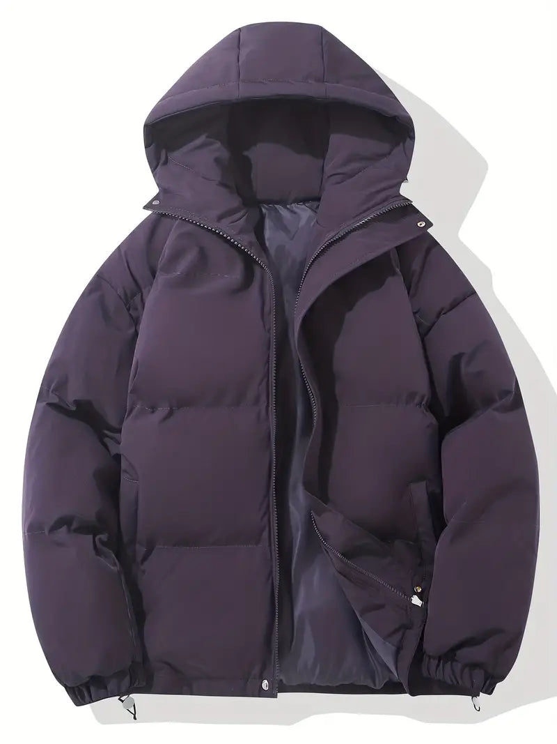 Esmée - Manteau classique et chaud avec capuche, idéal pour affronter l'hiver avec style