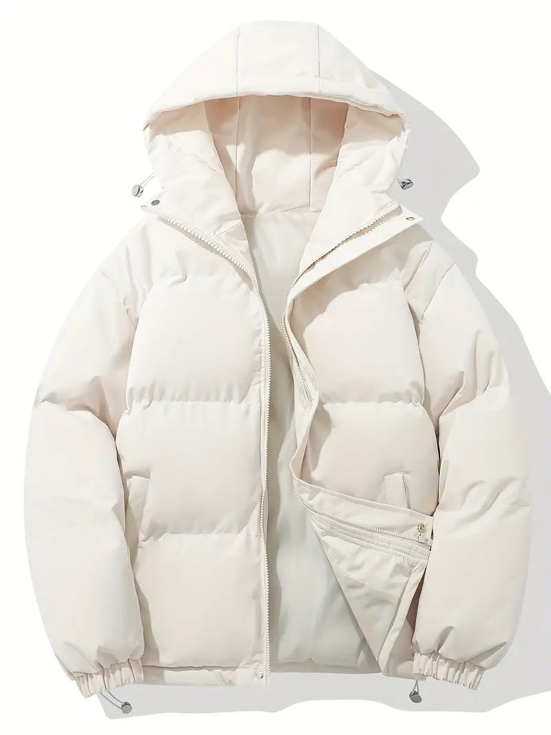 Esmée - Manteau classique et chaud avec capuche, idéal pour affronter l'hiver avec style
