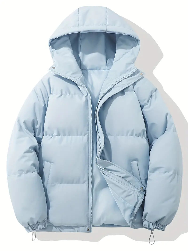 Esmée - Manteau classique et chaud avec capuche, idéal pour affronter l'hiver avec style