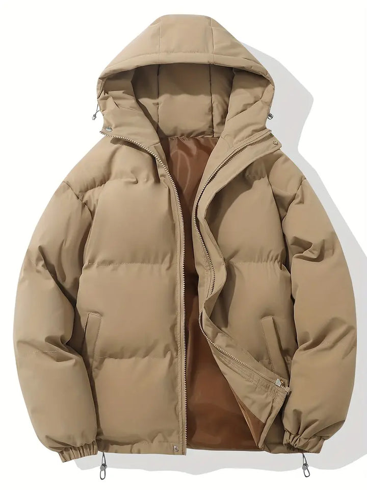 Esmée - Manteau classique et chaud avec capuche, idéal pour affronter l'hiver avec style
