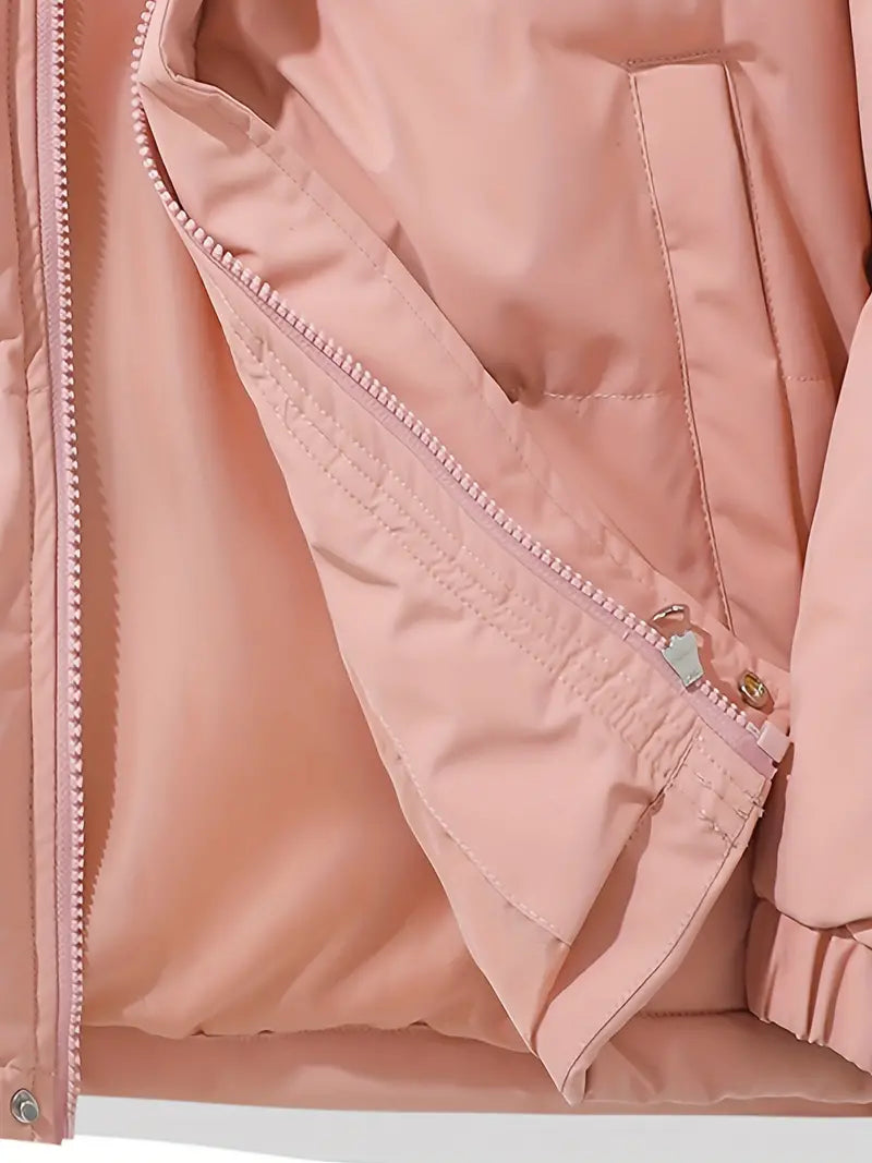 Esmée - Manteau classique et chaud avec capuche, idéal pour affronter l'hiver avec style