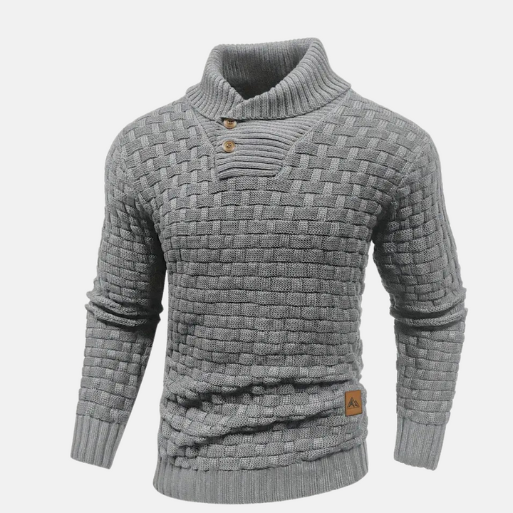 Romain – Maglione essenziale in maglia per uomo, morbido e versatile per tutti i giorni