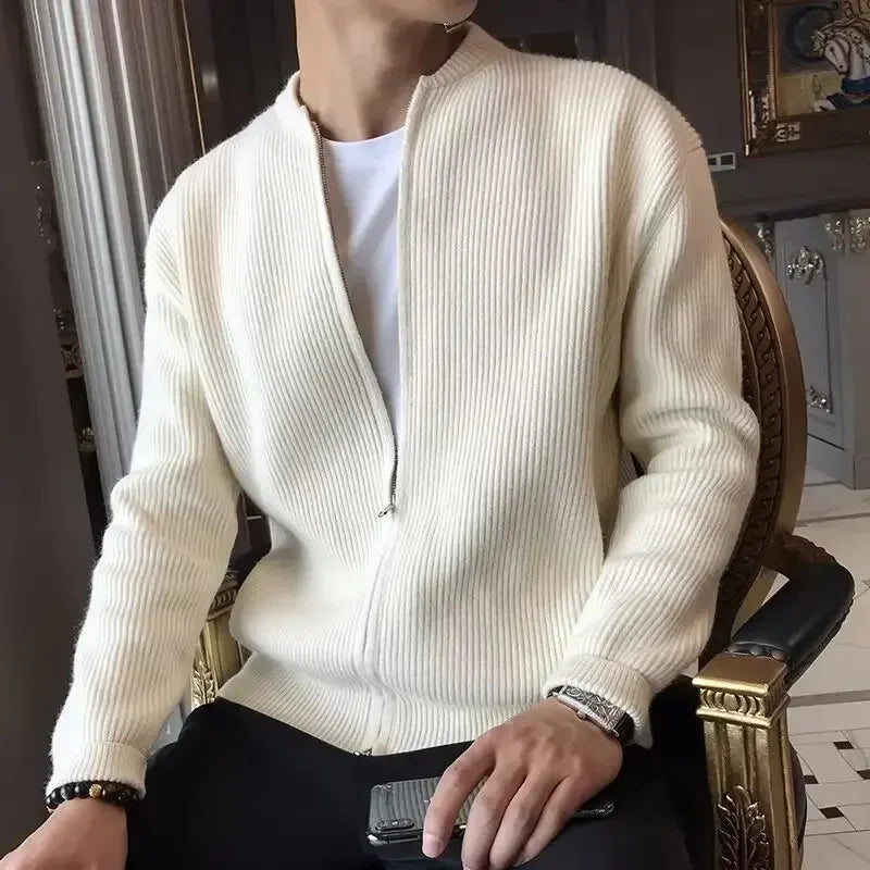 Édouard – Gilet classique pour hommes avec fermeture éclair, idéal pour un usage quotidien