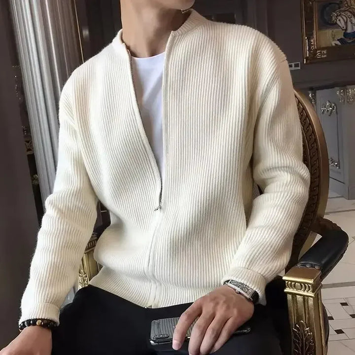 Édouard – Gilet classique pour hommes avec fermeture éclair, idéal pour un usage quotidien