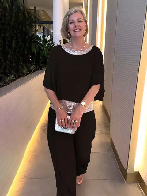 Completo Marielle 2 Pezzi – Eleganza Senza Tempo e Comfort Lussuoso