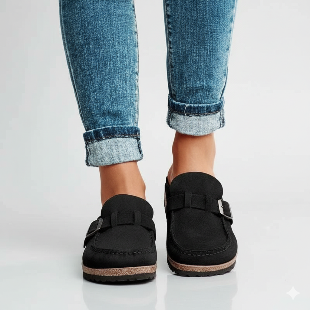 Orthopädische Sandalen aus Wildleder – Estella Comfort