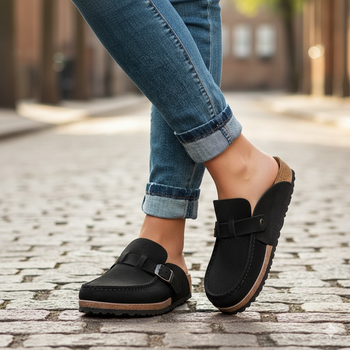 Orthopädische Sandalen aus Wildleder – Estella Comfort