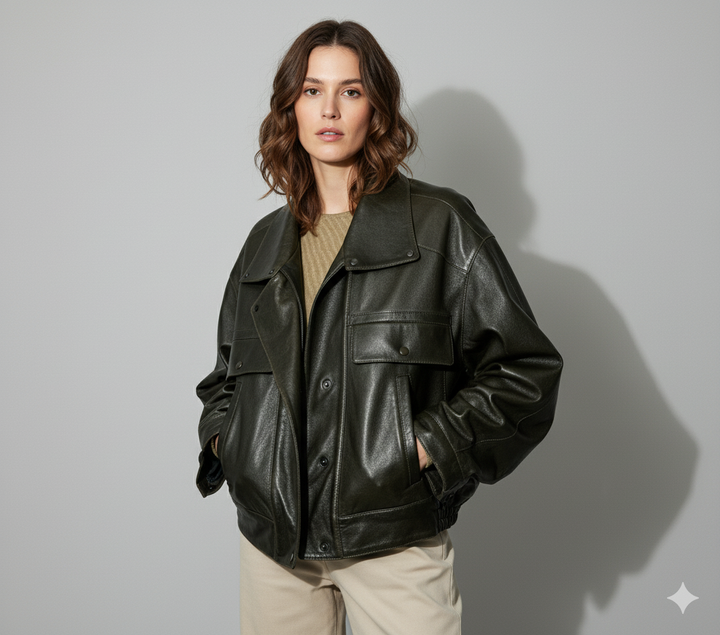 Elodie - wielofunkcyjna kurtka skórzana
