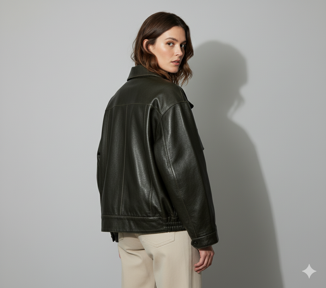 Elodie - wielofunkcyjna kurtka skórzana