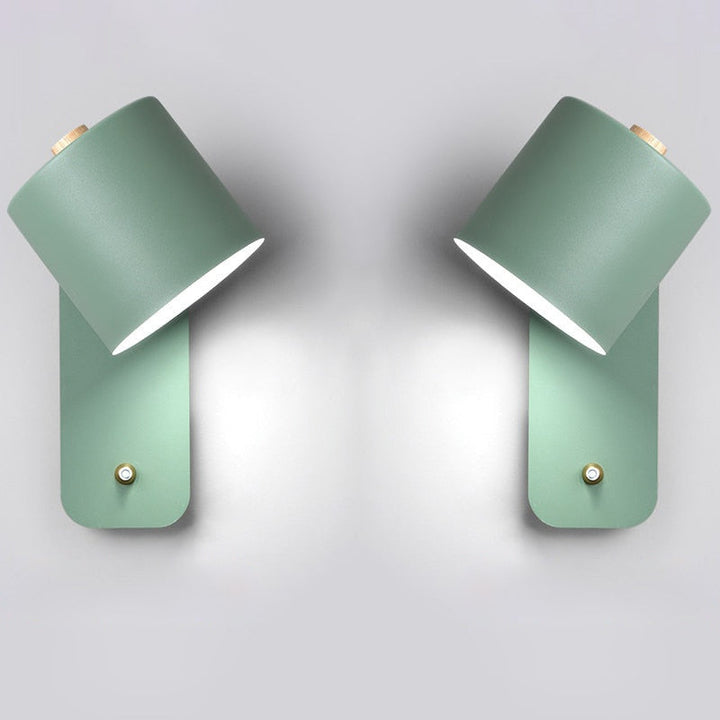 Modern LED wall sconces with switch for interior decoration