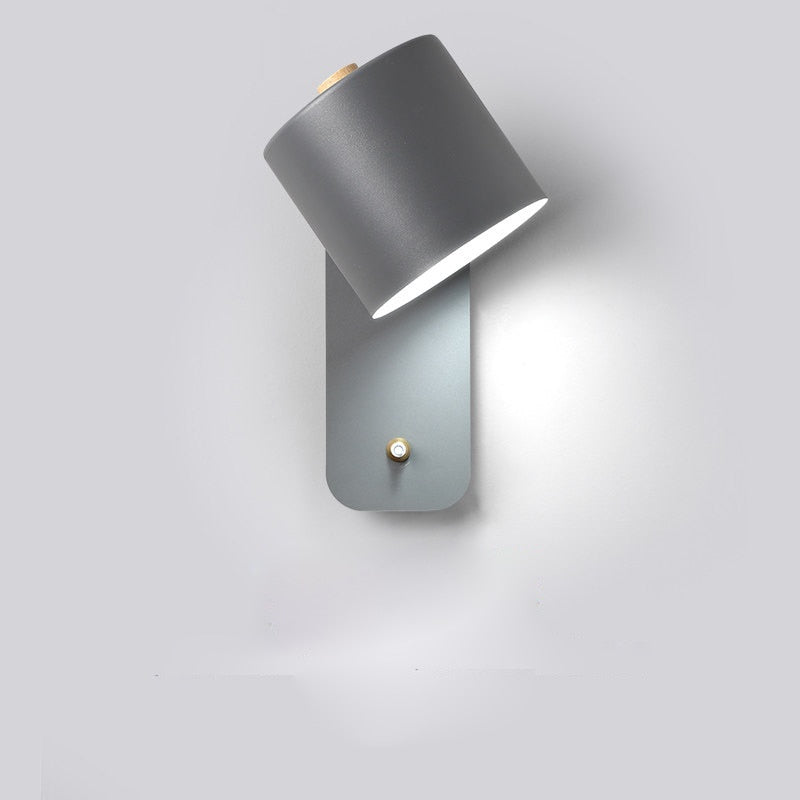 Modern LED wall sconces with switch for interior decoration