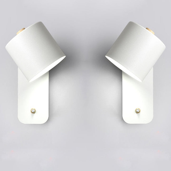 Modern LED wall sconces with switch for interior decoration