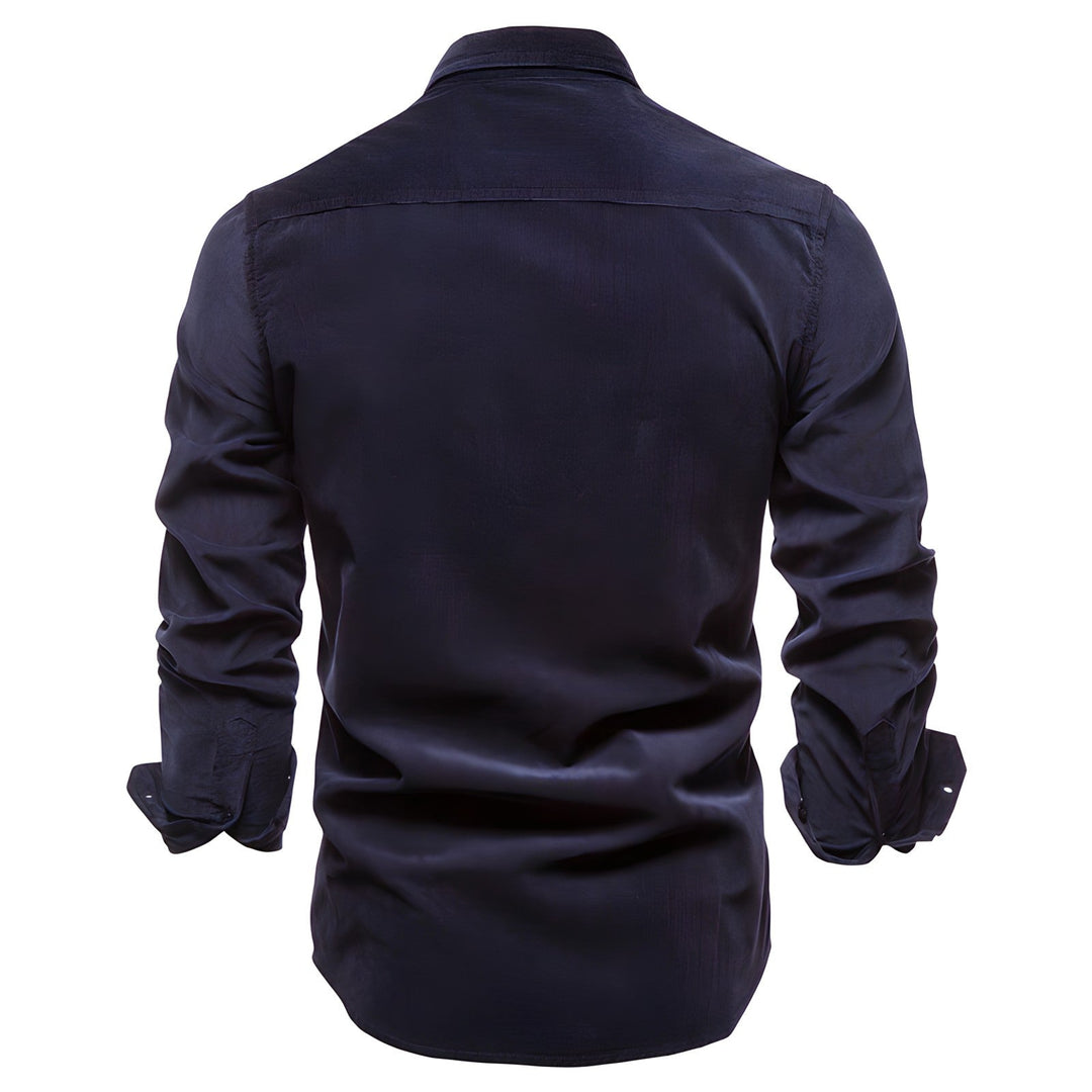 Chemise boutonnée décontractée avec poches - Maurus
