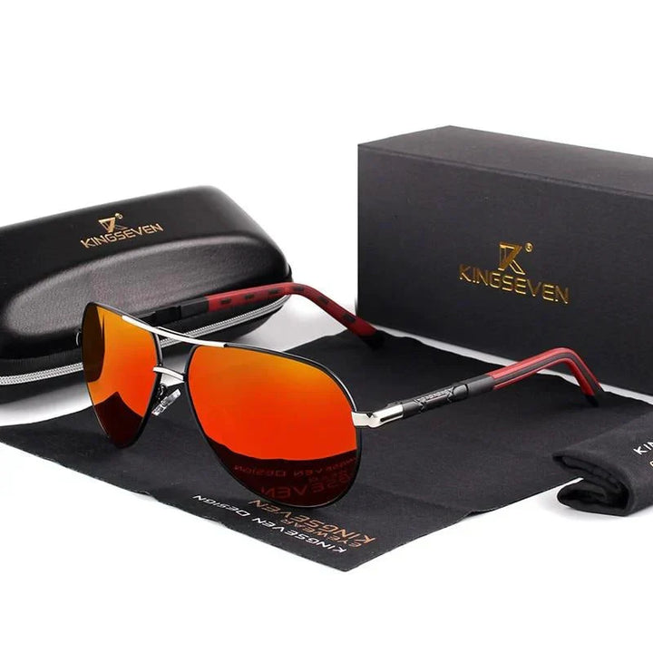 Lunettes de Soleil Homme Élégantes avec Protection UV400 – Modèle Lennart