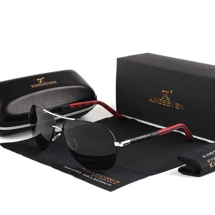 Lunettes de Soleil Homme Élégantes avec Protection UV400 – Modèle Lennart