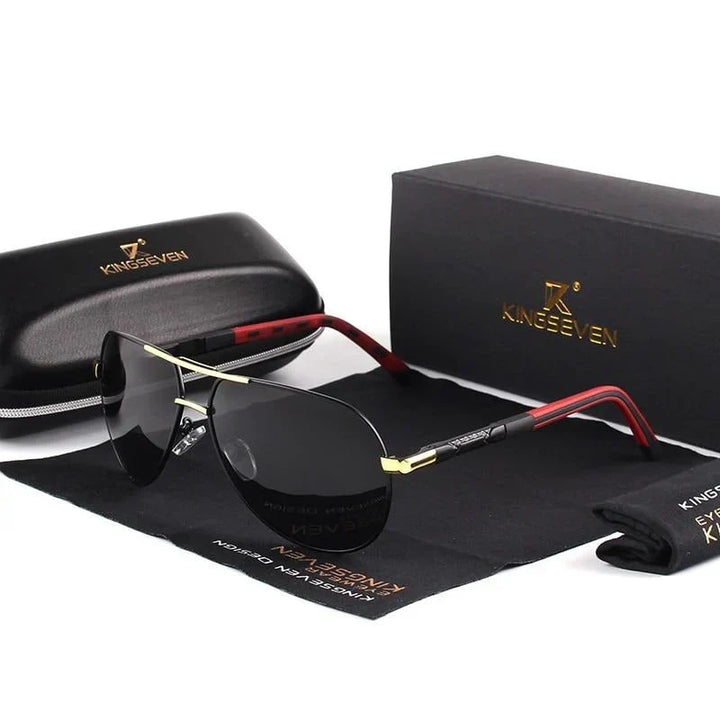 Lunettes de Soleil Homme Élégantes avec Protection UV400 – Modèle Lennart