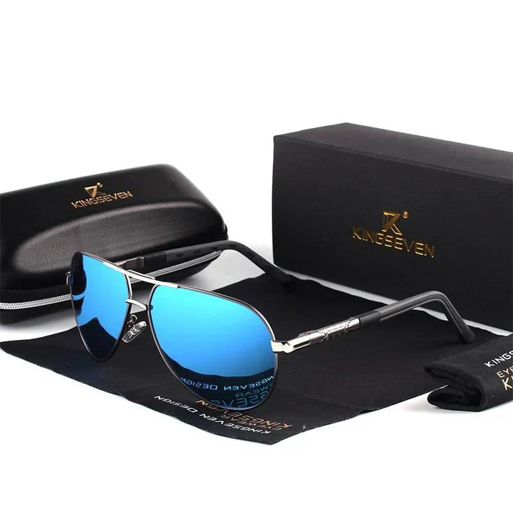 Lunettes de Soleil Homme Élégantes avec Protection UV400 – Modèle Lennart