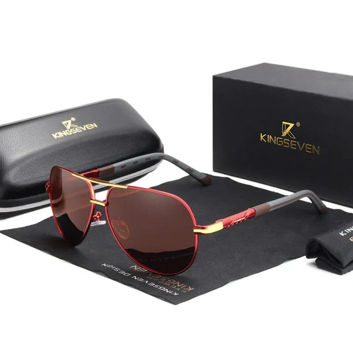 Lunettes de Soleil Homme Élégantes avec Protection UV400 – Modèle Lennart