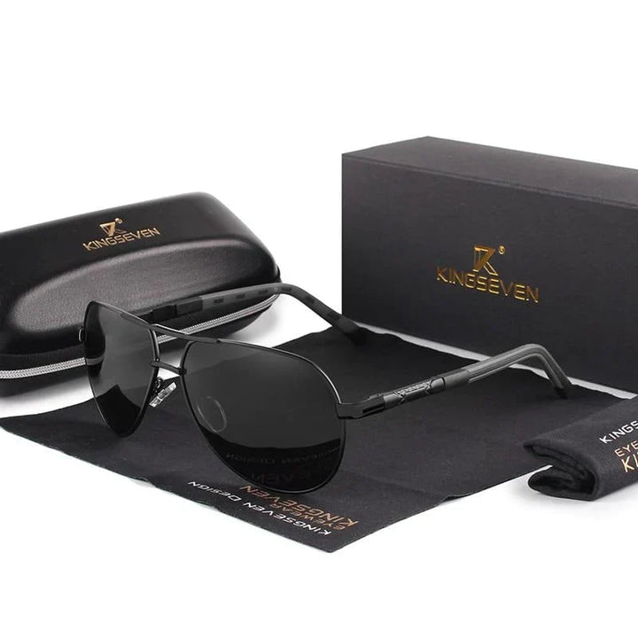 Lunettes de Soleil Homme Élégantes avec Protection UV400 – Modèle Lennart