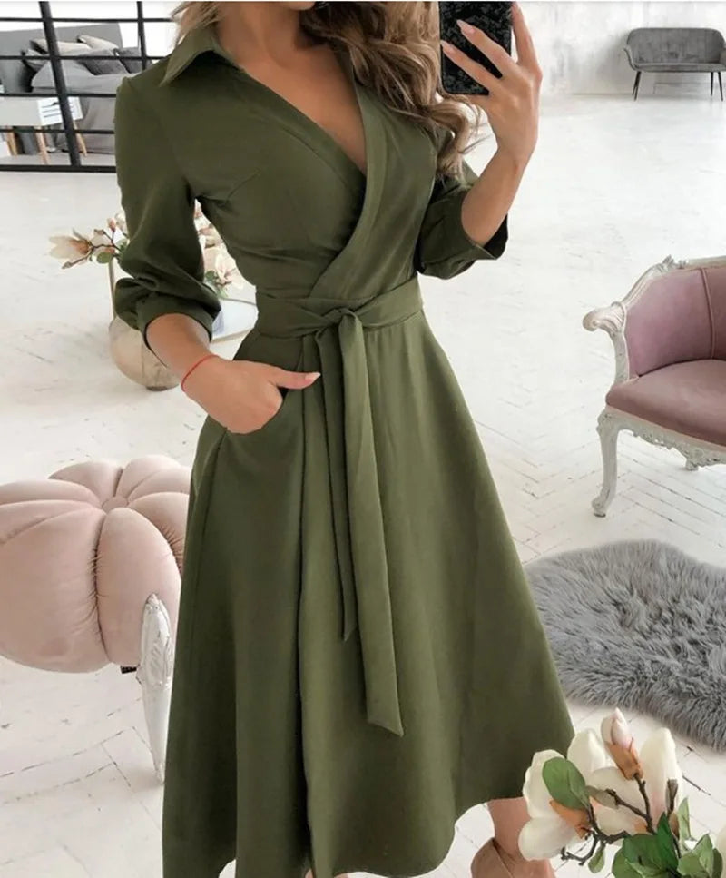 Aubrellia | Elegante Abito Portafoglio da Donna