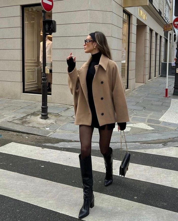 Zadie - Manteau ample avec poches