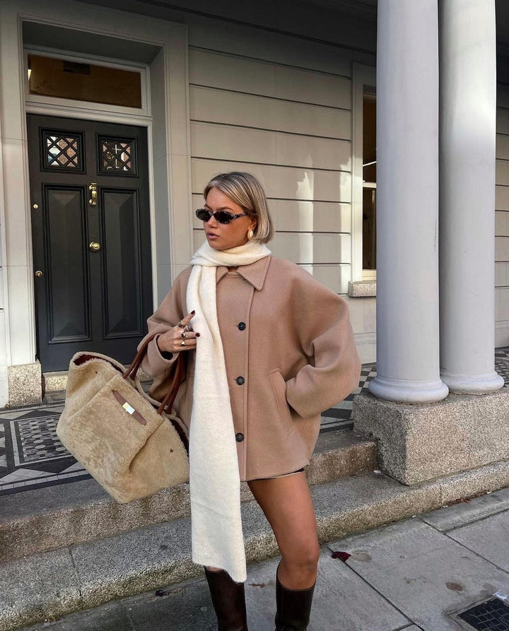 Zadie - Manteau ample avec poches