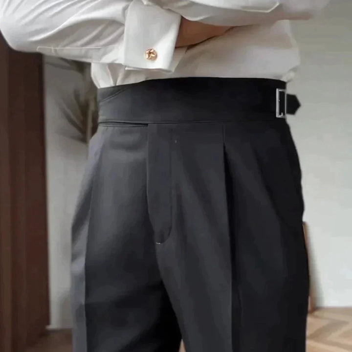 Epikouros | Pantaloni alla moda con fibbia per uomo