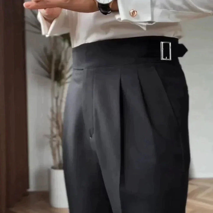 Epikouros | Pantaloni alla moda con fibbia per uomo