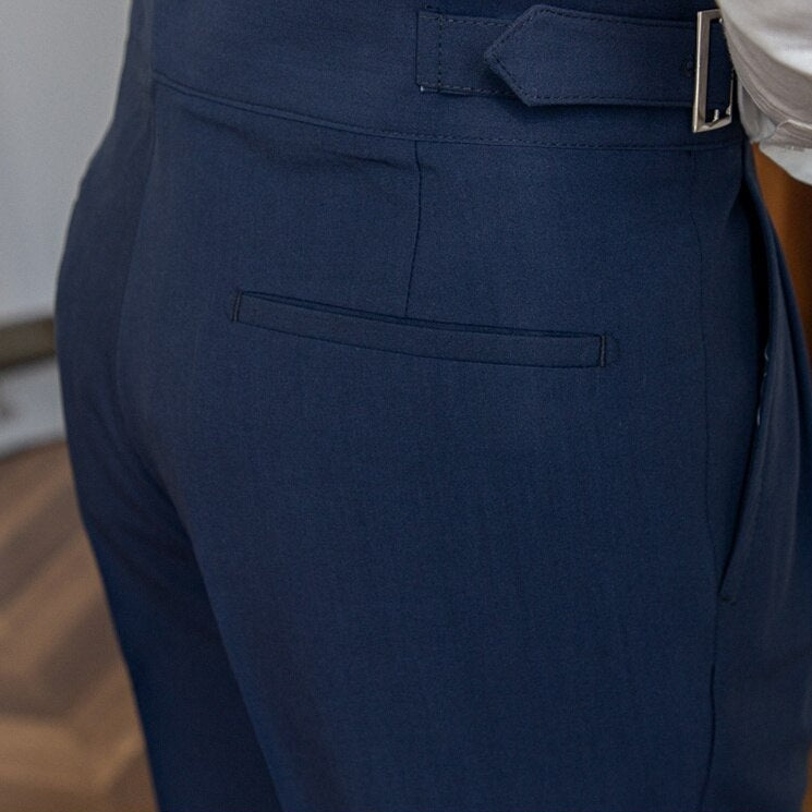 Epikouros | Pantaloni alla moda con fibbia per uomo