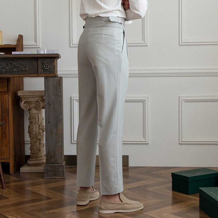 Epikouros | Pantaloni alla moda con fibbia per uomo