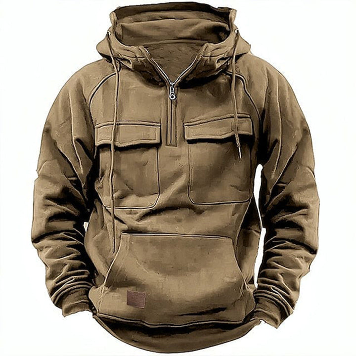 Sweat à capuche multi-poches pour hommes - Mervin
