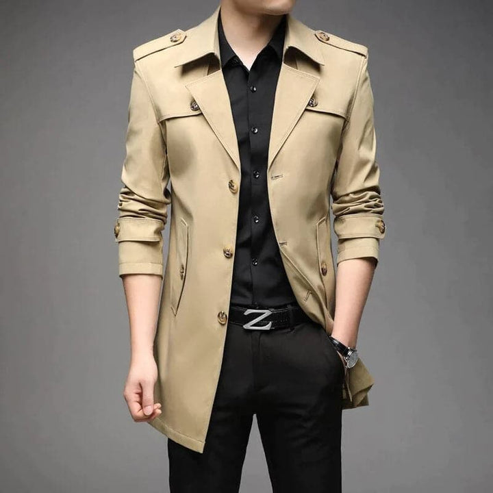 Kylian - Trench-coat chaud de haute qualité pour hommes