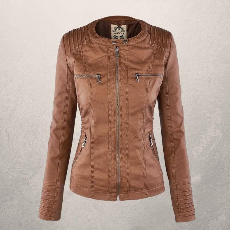 Brandi - Veste en cuir pour femme