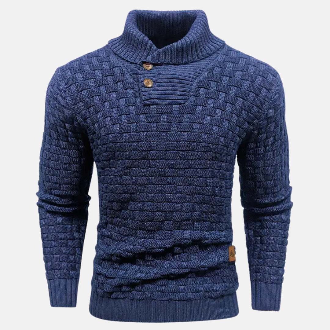 Romain – Maglione essenziale in maglia per uomo, morbido e versatile per tutti i giorni