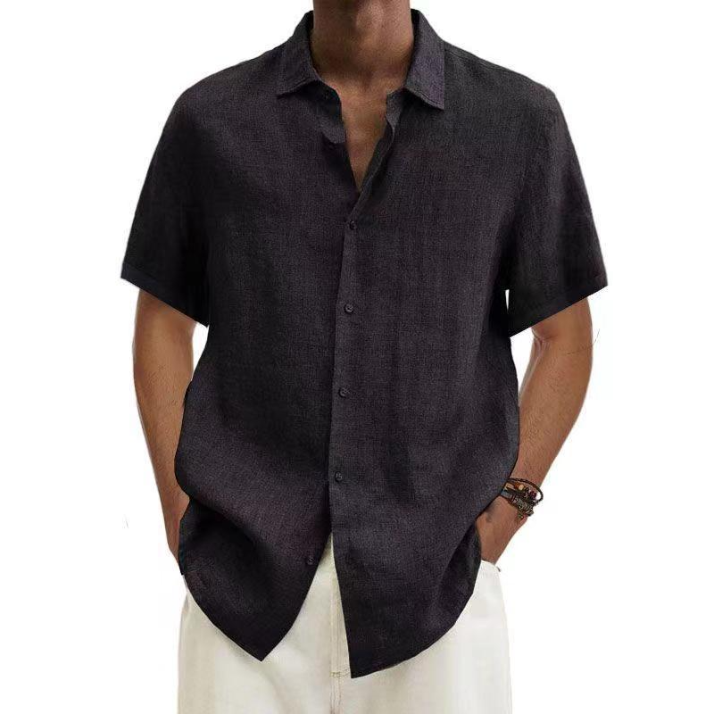Chemise Décontractée à Manches Courtes pour Hommes | Eté