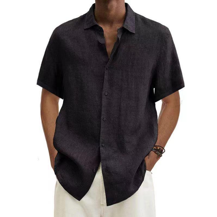 Chemise Décontractée à Manches Courtes pour Hommes | Eté
