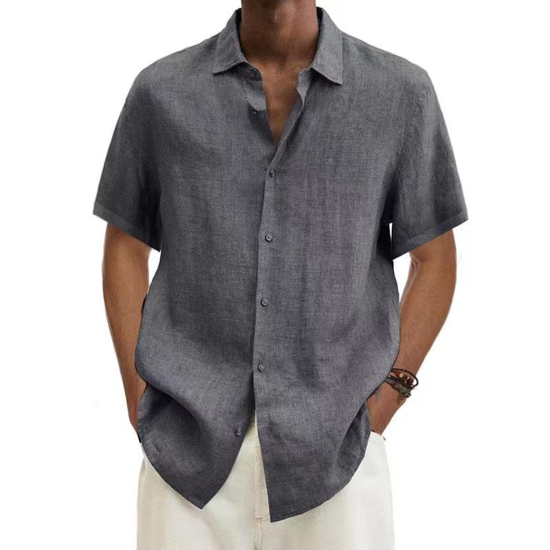 Chemise Décontractée à Manches Courtes pour Hommes | Eté