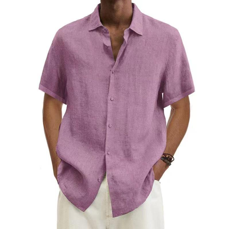 Chemise Décontractée à Manches Courtes pour Hommes | Eté